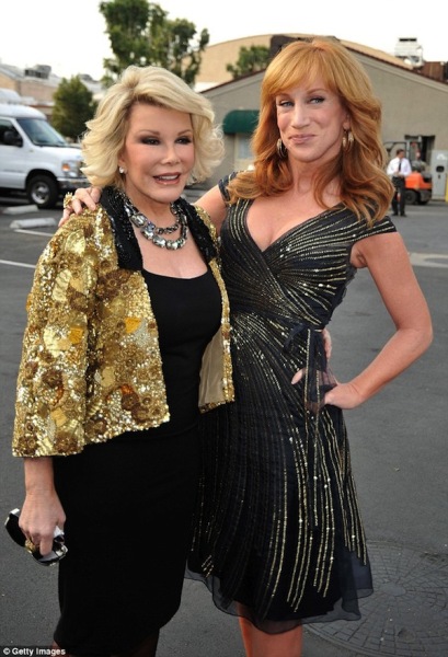 Kathy Griffin and Joan Rivers