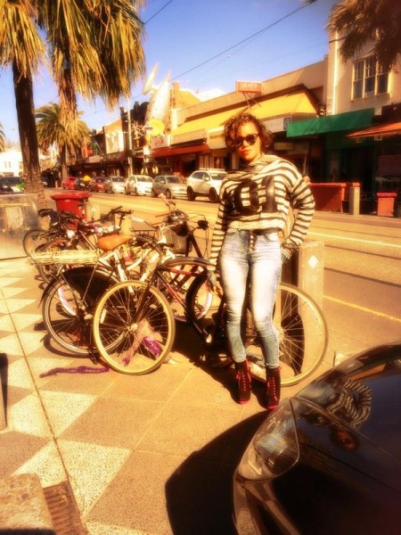 Maheedah, in Melbourne. Photo: Twitter