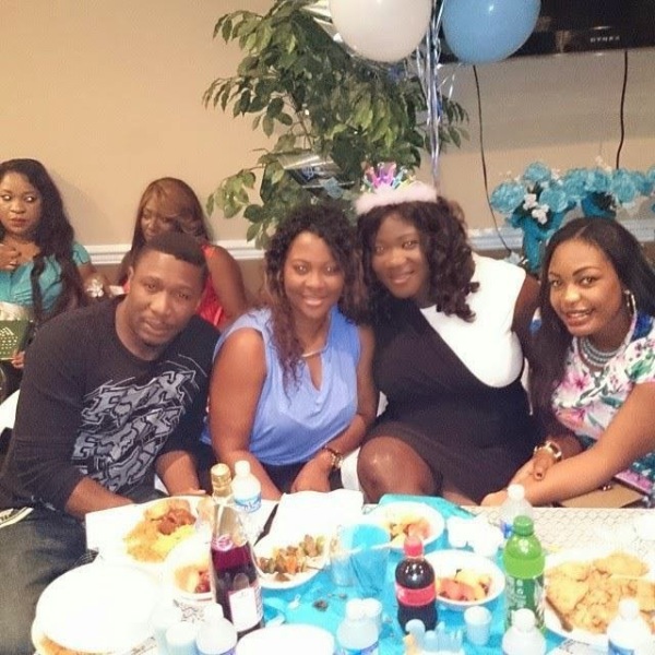 Mercy Johnson baby shower