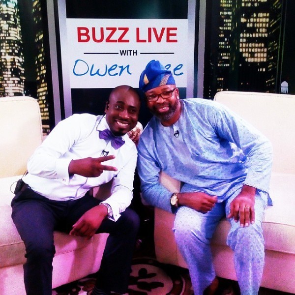 Owen Gee and guests at the final edition of his show 10