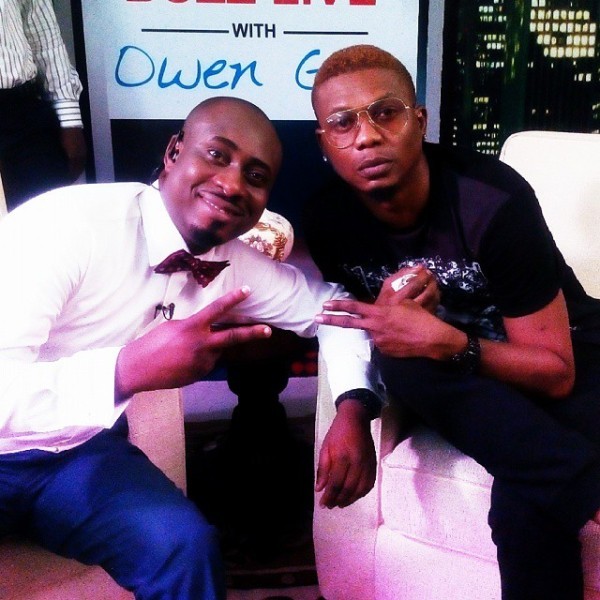 Owen Gee and guests at the final edition of his show 3