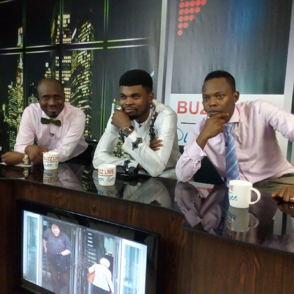 Owen Gee and guests at the final edition of his show