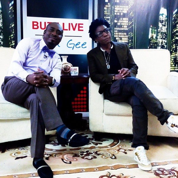 Owen Gee and guests at the final edition of his show 8