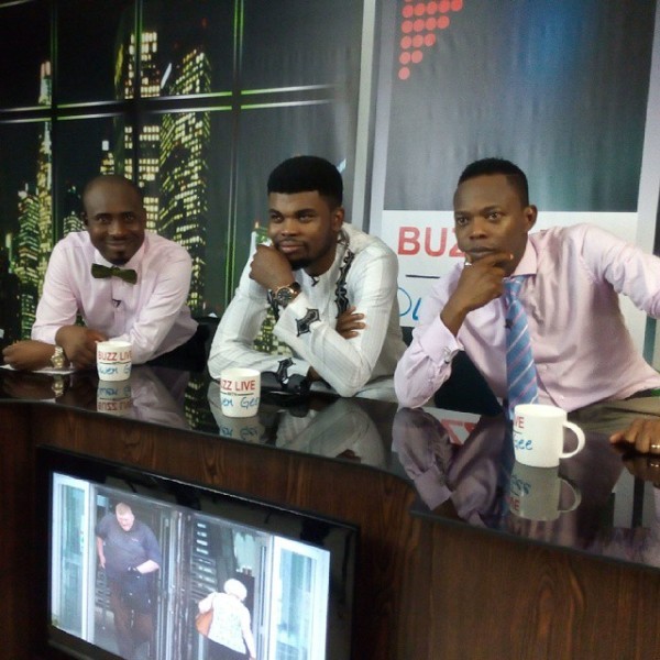 Owen Gee and guests at the final edition of his show