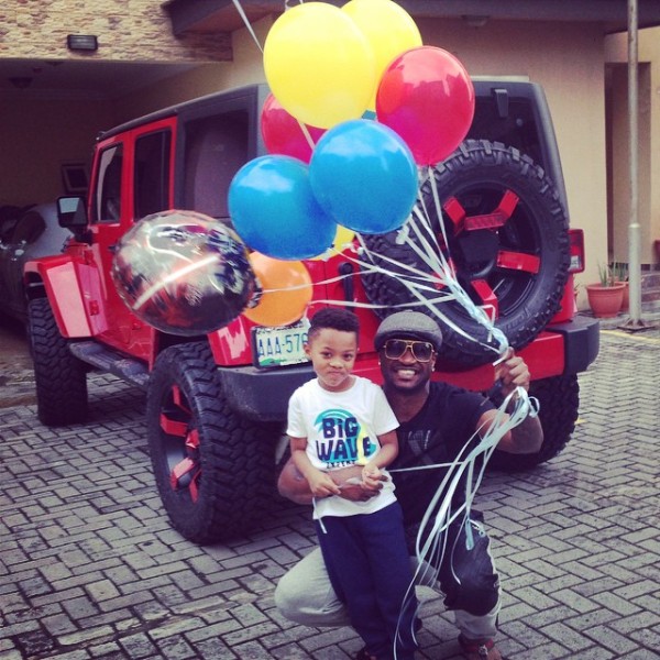 P square and son bday