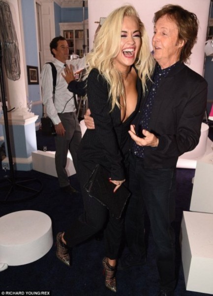 Rita Ora steps out braless 3