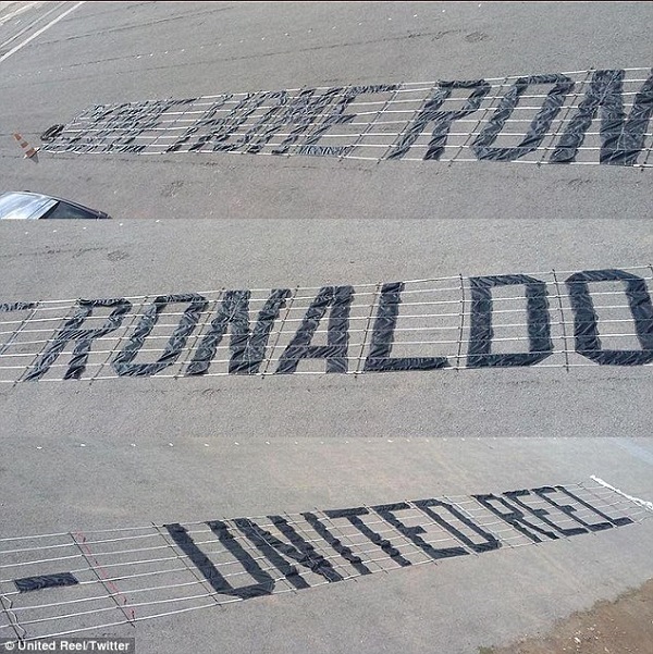 Supporters' group United Reel are planning a fly over plea during the game between Real Madrid and Villarreal