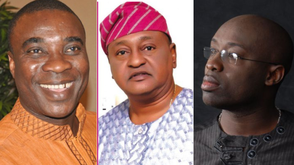 Wasiu Ayinde, Jide Kosoko and Adewale Ayuba