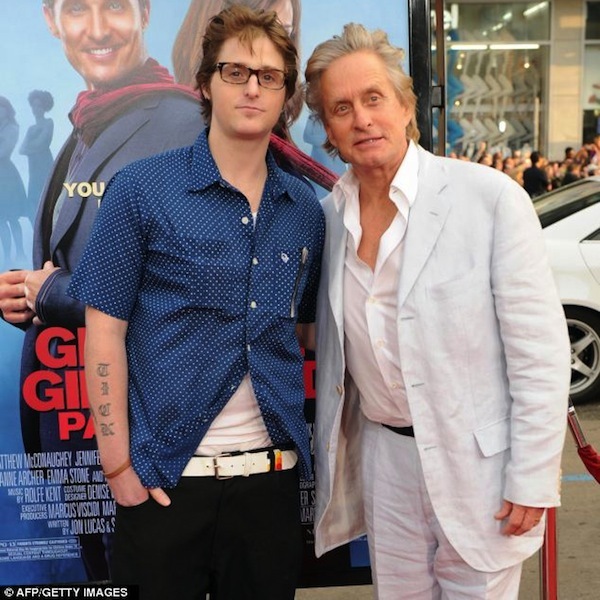 Michael Douglas and Cameron