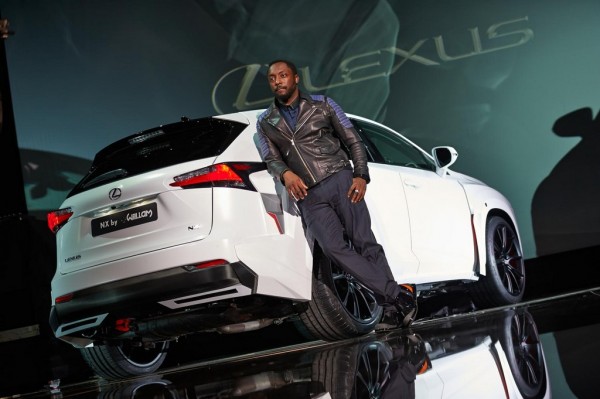 will.i.am unveiled his custom-designed Lexus NX
