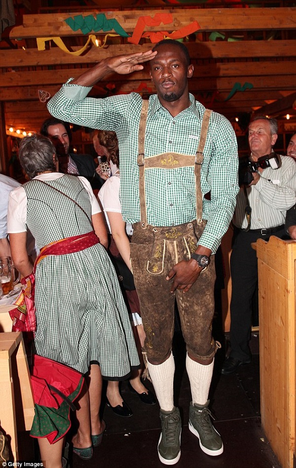 Friday marked the second time the double Olympic champion has attended the famous annual event