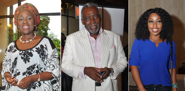 Joke Silva, Olu Jacobs and Rita Dominic