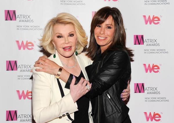 Melissa Rivers and joan Rivers