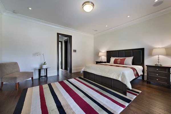 One of the five additional bedrooms.