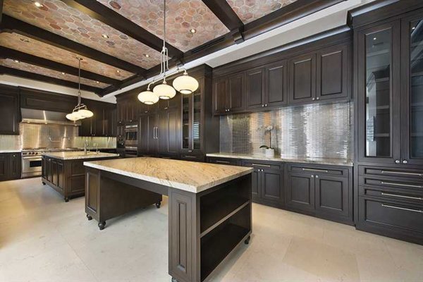 The chef’s kitchen.