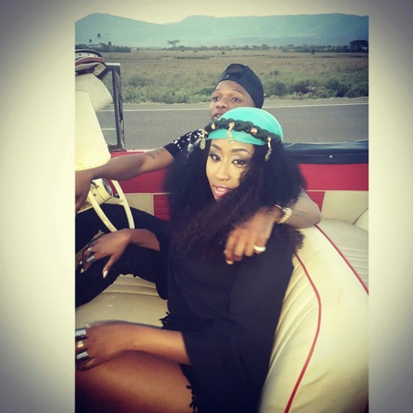 victoria kimani and wizkid