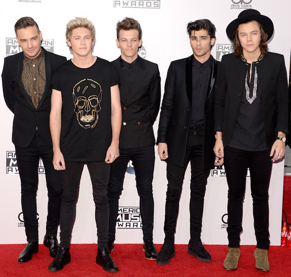 One Direction (Liam Payne, Harry Styles, Zayn Malik, Louis Tomlinson and Niall Horan)