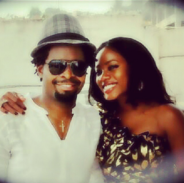 Basket Mouth and wife, Elsie Uzoma