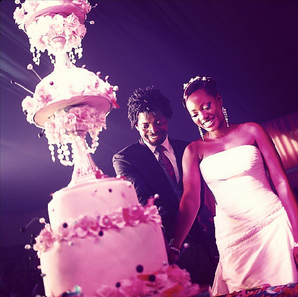 Basket Mouth and wife, Elsie Uzoma