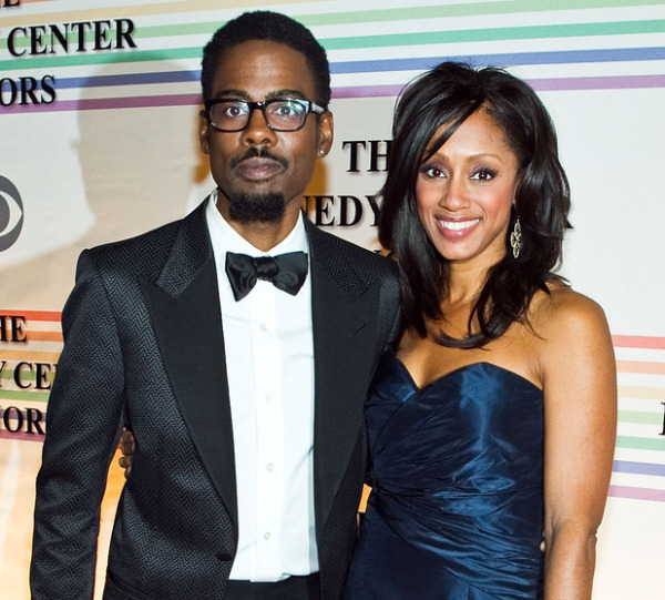 Chris Rock and Malaak Compton Rock