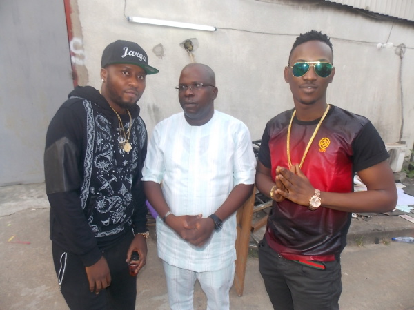 Jah Bless, Otunba Sesan Rufai and Dammy Krane