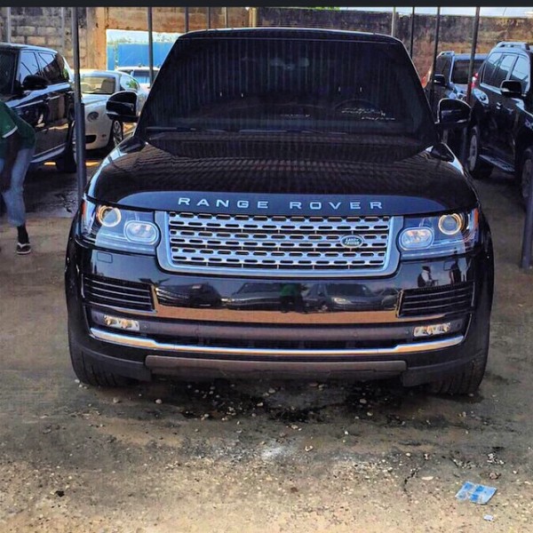 Davido's new Range Rover