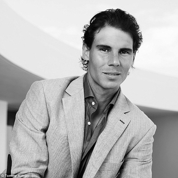 First look at Rafael Nadal as the new 2015 global ambassador for Tommy Hilfiger's Tailored collection