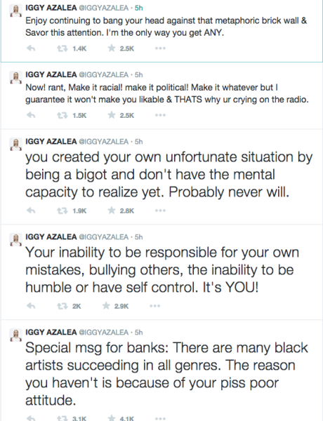 Iggy Azalea blasts Azealia Banks