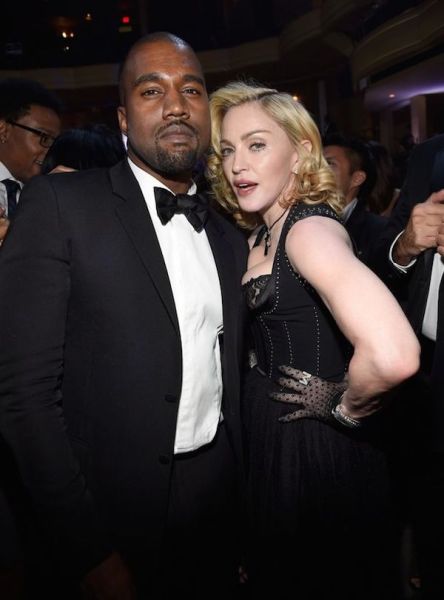 Kanye West and Madonna