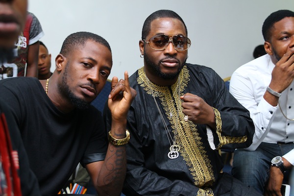 L-R Tunde Ednut and Olu Maintain
