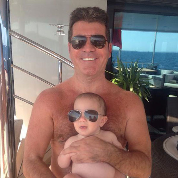 Simon Cowell and son Eric