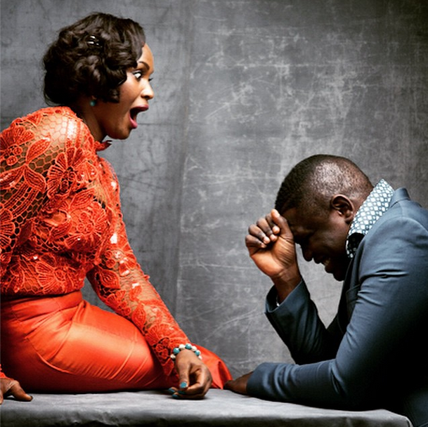 Illbliss and his wife Muna. Photo: Instagram