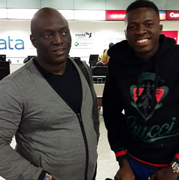 Sammie Okposo and comedian Akpororo