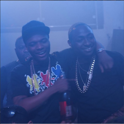 Wizkid and Davido go head to head at AFRIMMA. Photo: Instagram)