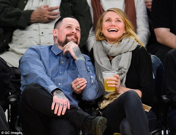 Cameron Diaz and Benji Madden