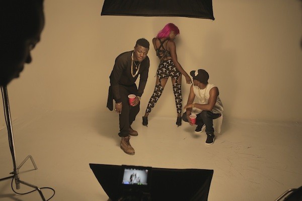 BTS Photos: TeeBlaq shoots ‘Nicki Minaj’ featuring Olamide 11