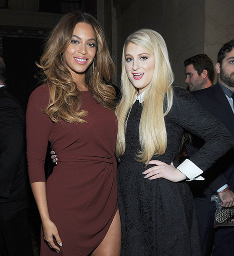 Beyoncé Reveals is a huge fan of Meghan Trainor