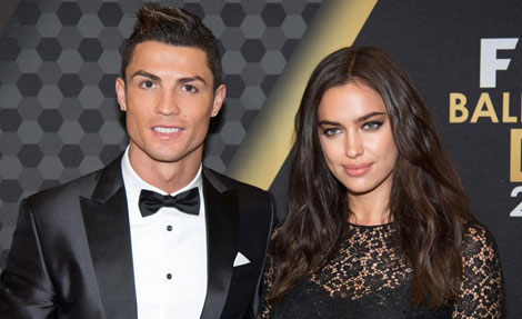 Cristiano Ronaldo and Lucia Villalon