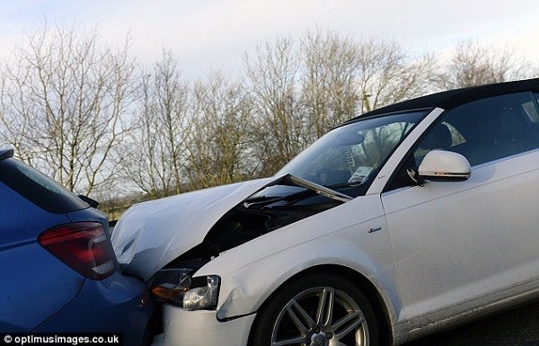Duncan Ferguson was involved in a motorway car crash outside Liverpool on