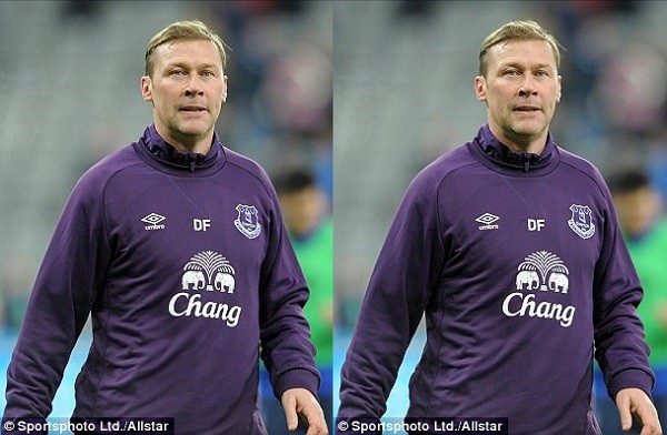 Duncan Ferguson was involved in a motorway car crash outside Liverpool on Thursday morning