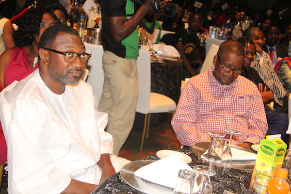 Femi Otedola and Aliko Dangote