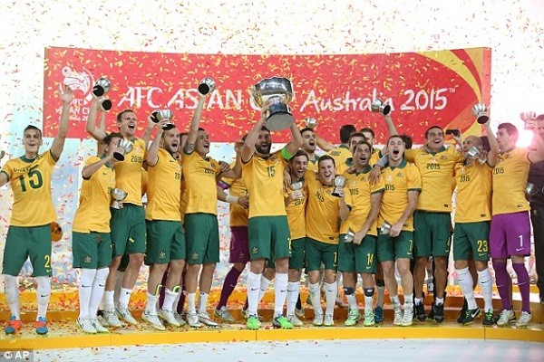 It is the first time that Australia, the tournament hosts, have won the Asian Cup.