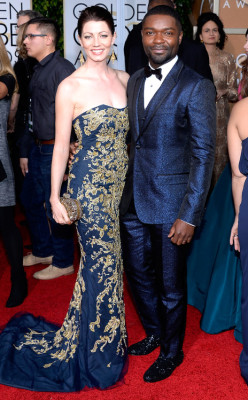 David Oyelowo and his wife, Jessica star in Captive which will be released tomorrow. Photo: Filed
