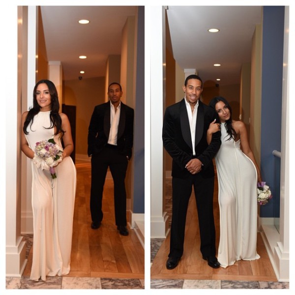 Ludacris has got married to Eudoxie Mbouguiengue 01