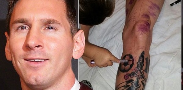 Photo: Lionel Messi gets New Year tattoo - Nigerian Entertainment Today
