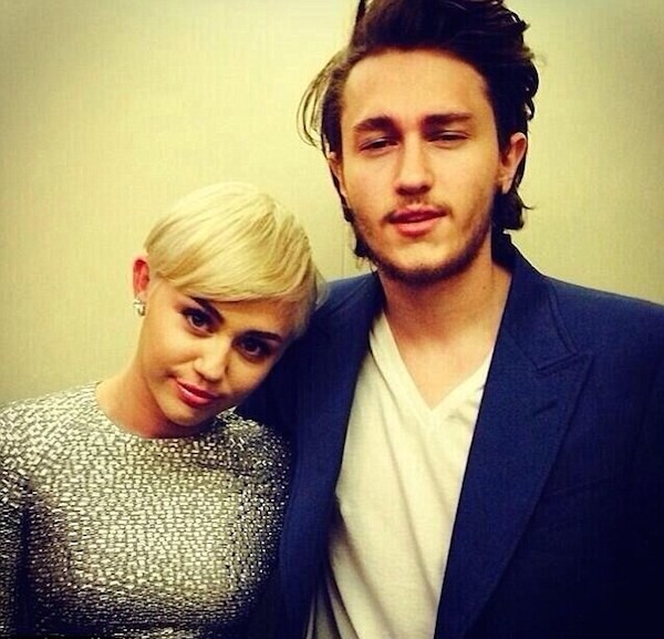 Miley Cyrus and Briason Cyrus