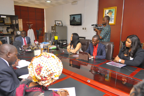 NAFDAC hosts the Arise Monalisa Foundation team