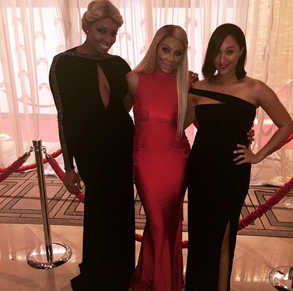 NeNe Leakes, Tamar Braxton, and Tamera Mowry-Housley