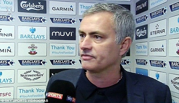 The Chelsea boss said there was 'a campaign' against his side when talking to Sky Sports. Photo: