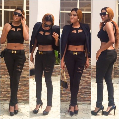 Chika Ike has announced the date for the cinema release of her new movie, Miss Teacher. Photo: Filed